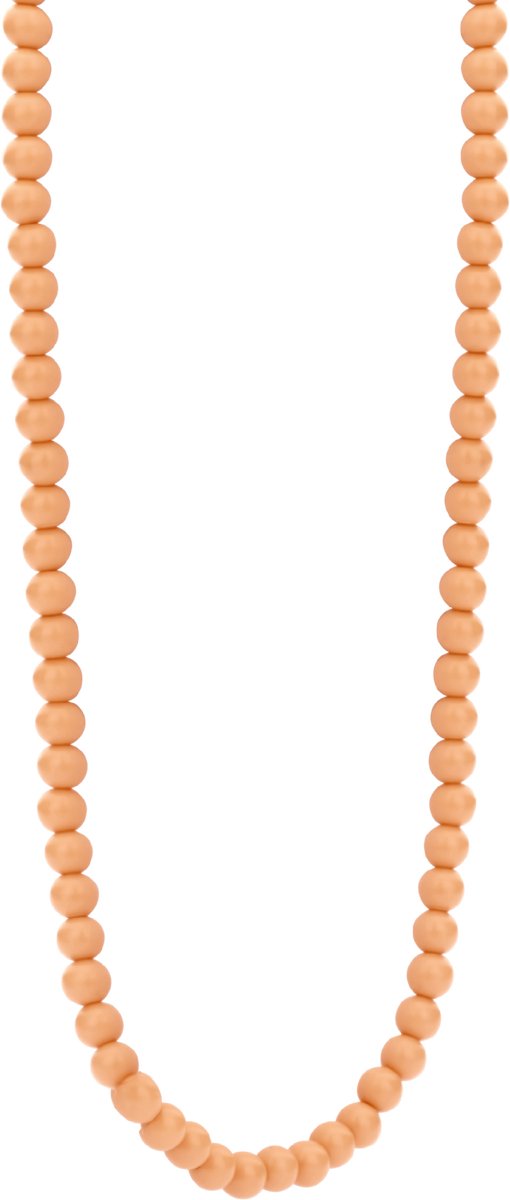 TI SENTO Dames Ketting - 925 zilver - Roze - Maat 42 - 3916CP