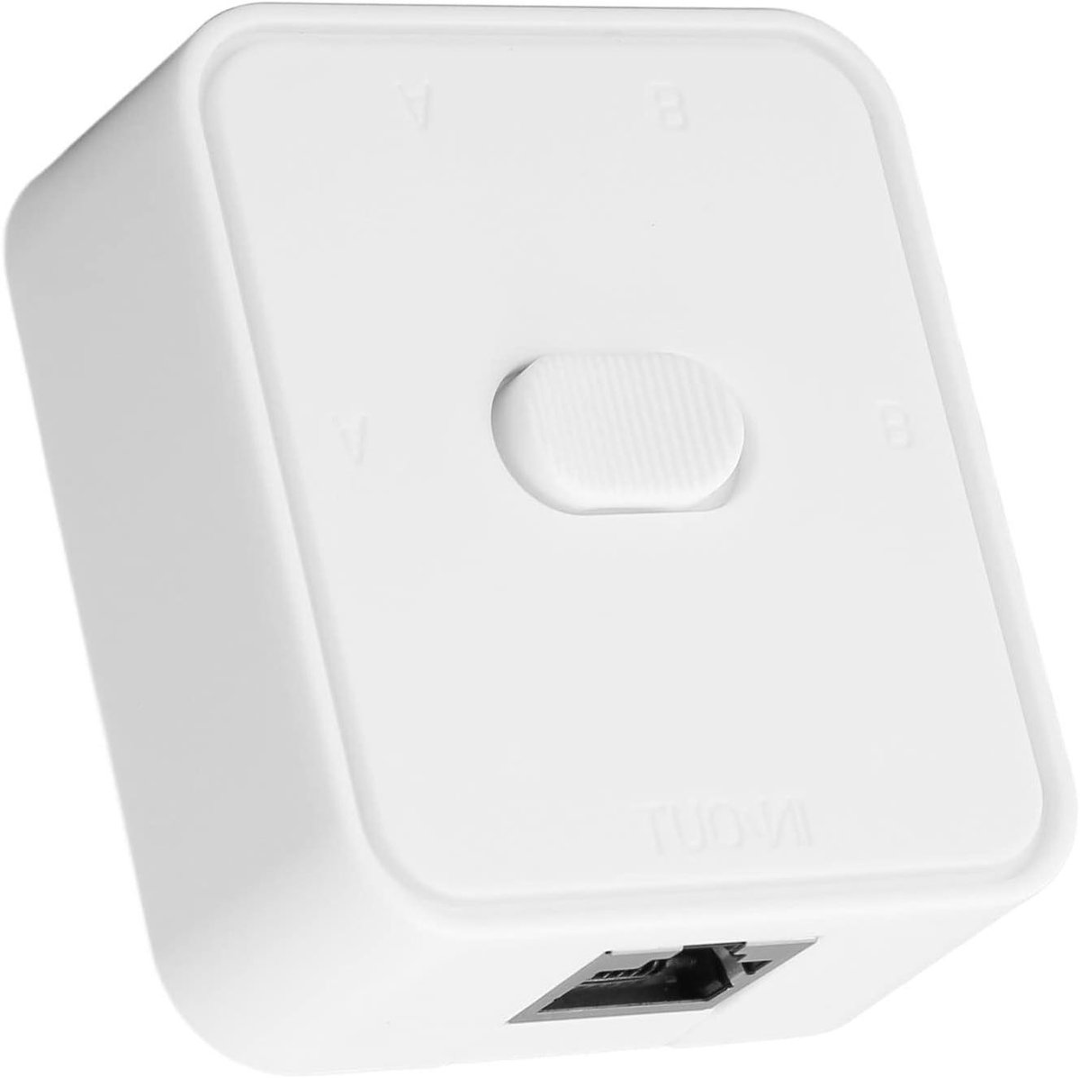 Ethernet Netwerkswitch - Netwerk Splitter - Netwerk Uitbreiden - Gigabit Snelheid 1000 Mbps - 2 Poorten - Wit