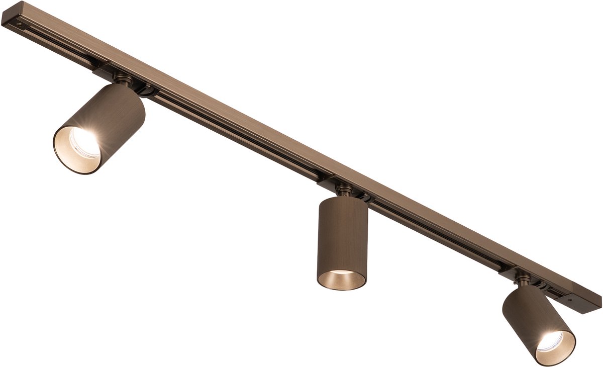 Lumidora Railspot 75819 - AREZZA - 3 Lichts - GU10 - Neutraal - Metaal