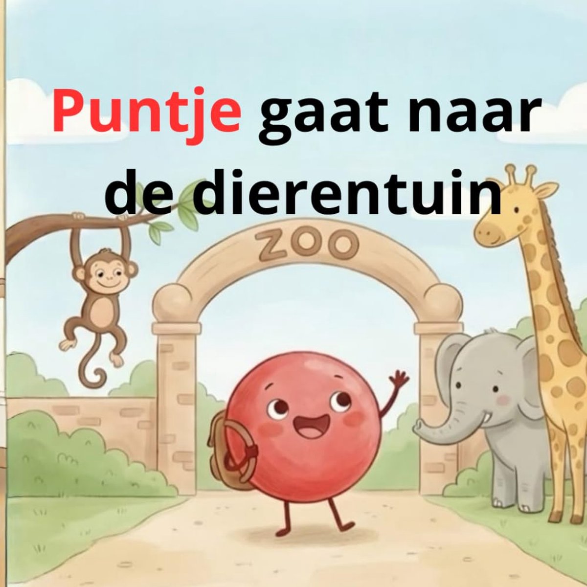 gaat naar de dierentuin: Een lief verhaaltje voor het slapengaan