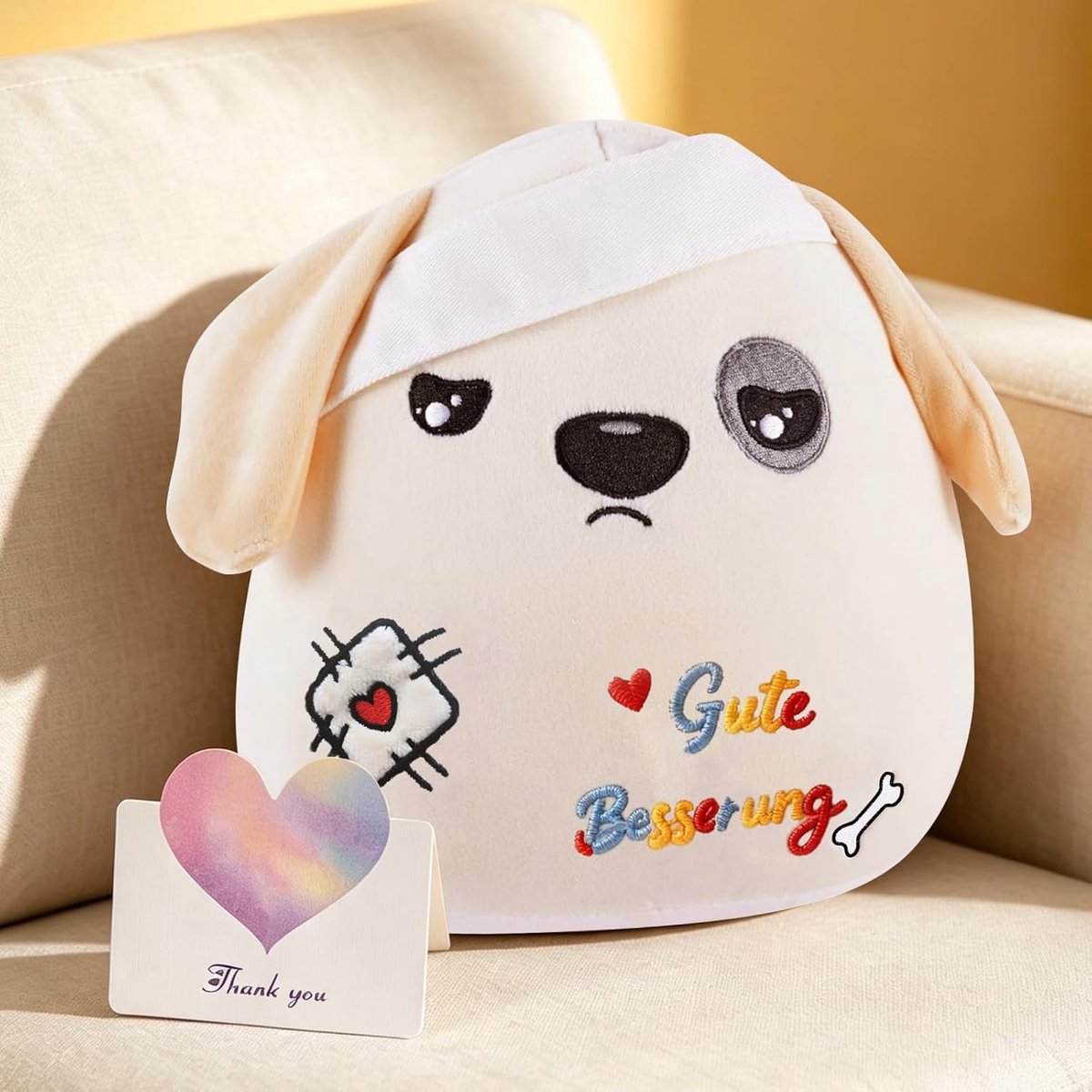 Knuffeldier goede verbetering hond