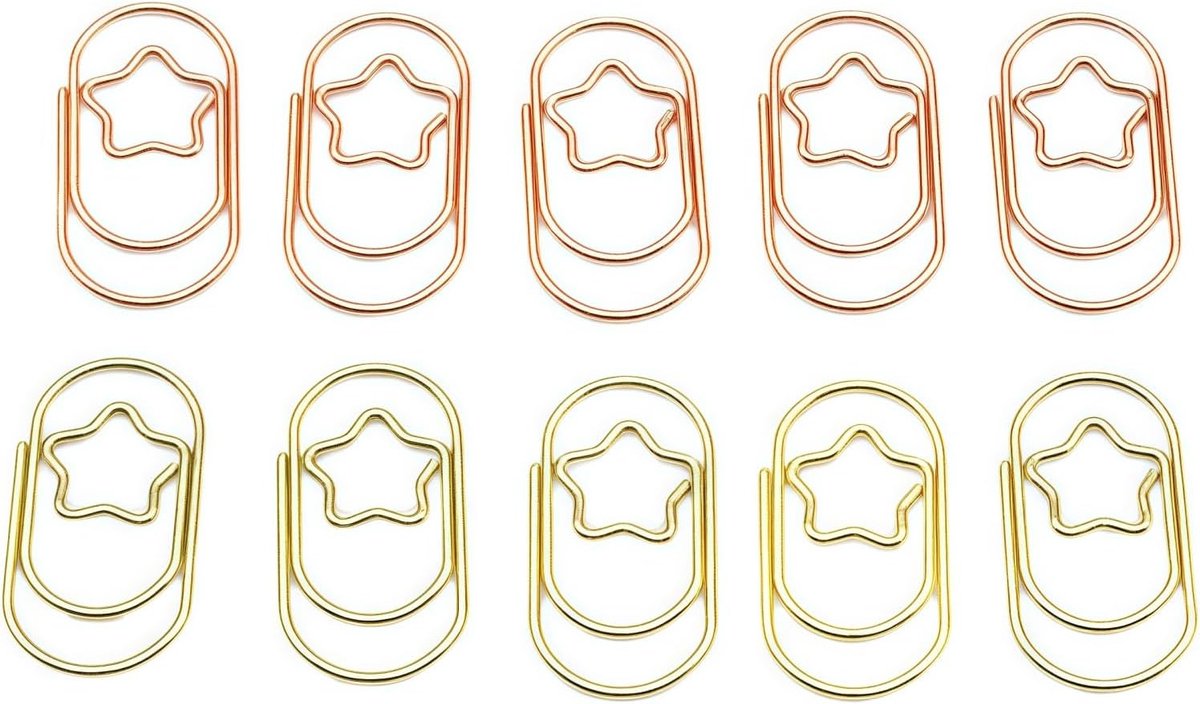 180 stuks paperclips, paperclips motief, kleine paperclips, paperclipset voor kantoor, klaslokaal, aktjesklemmen