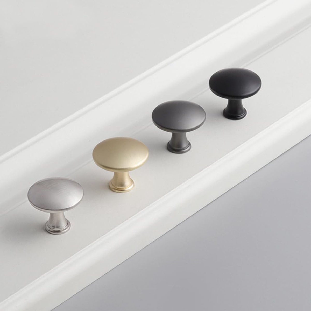 4 stuks meubelknoppen ladeknoppen meubelknoppen kastknop keukenknoppen meubelgrepen ladeknop knoppen enkel gat deurgrepen kast voor commode