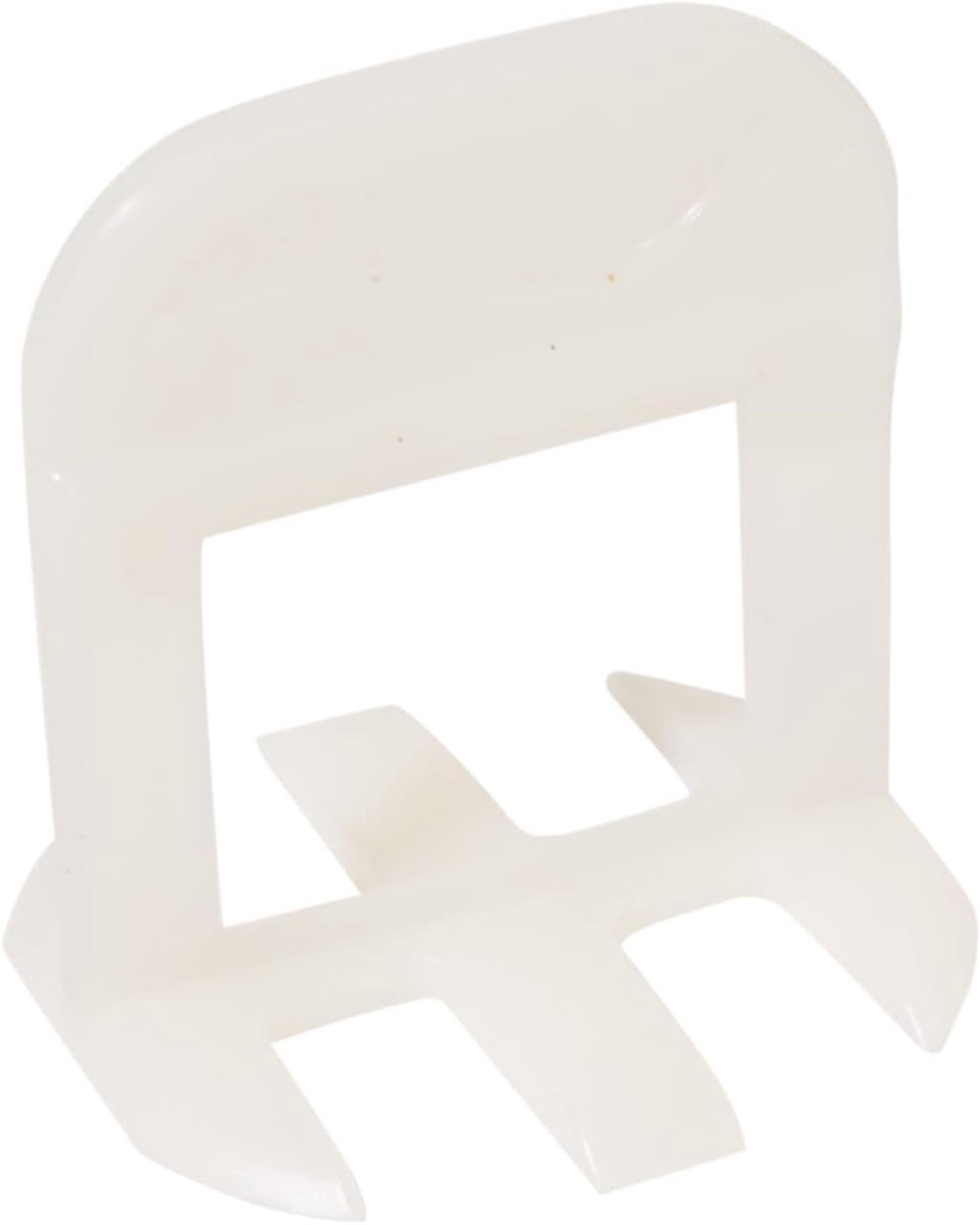 leveling clips 2 mm - 1000 stuks - 6-12 mm tegel dikte - CLIP-IT tegel leveling systeem