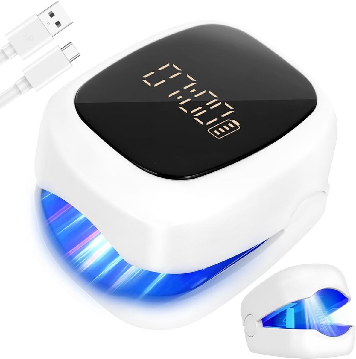 Professioneel schoonmaakapparaat met 940 nm en blauw licht 500 nm LED-scherm voor nagelschimmel