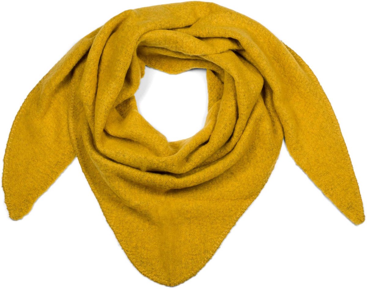 styleBREAKER Dames XXL gebreide driehoekige sjaal licht gevlekt, driehoekige sjaal, winterse sjaal warm zacht, sjaal 01017128