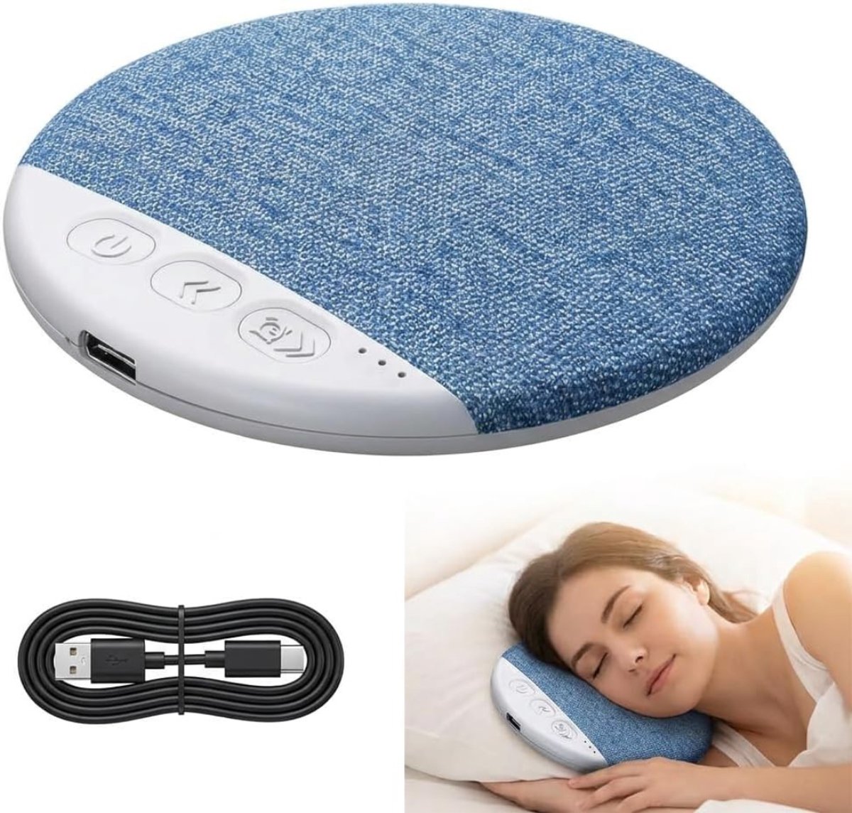 CRLYN® Mini Bluetooth Speaker - Draagbare Audio - Muziek Onderweg - Blauw