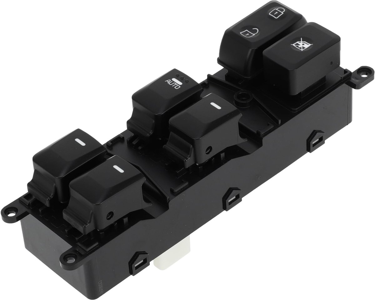 Dailygoods - Power Window Switch - Raamschakelaar - Duurzaam en betrouwbaar - Zwart - Auto-onderdeel - Geschikt voor Kia Rio 2012-2015