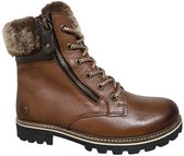 Remonte D8463-25 Veterboots Bruin Leer Dames - Bruin - 39