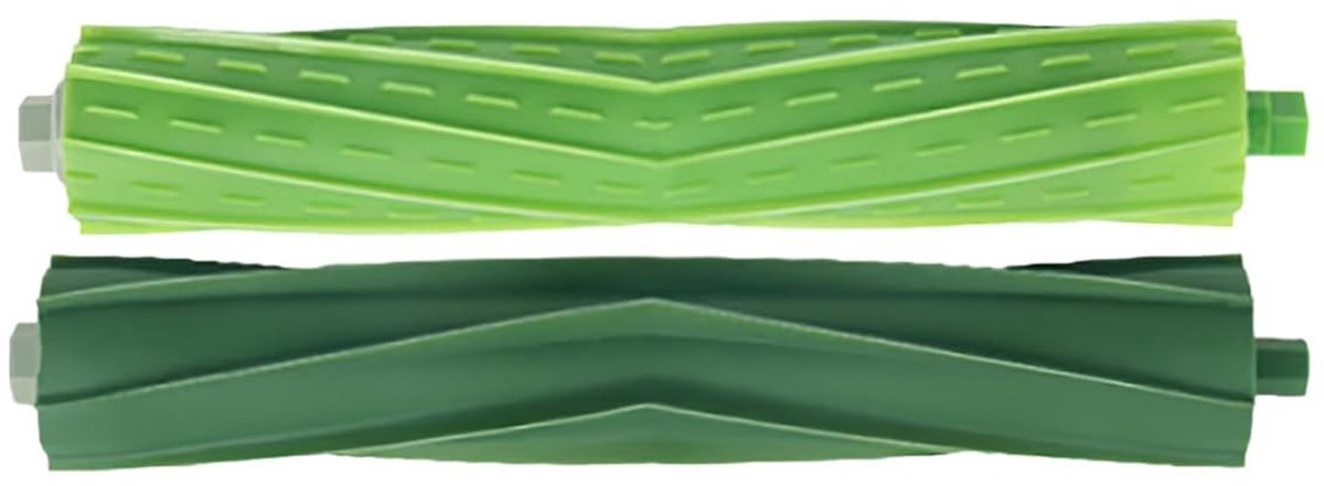 Dailygoods - Vervangende Rubberen Borstels voor Roomba JE-Serie - 2 Sets
