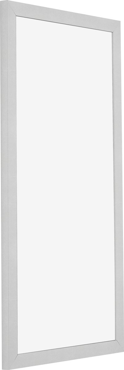 Fotolijst 40x70 cm - MDF - Zilver Glanzend Vintage - Benno