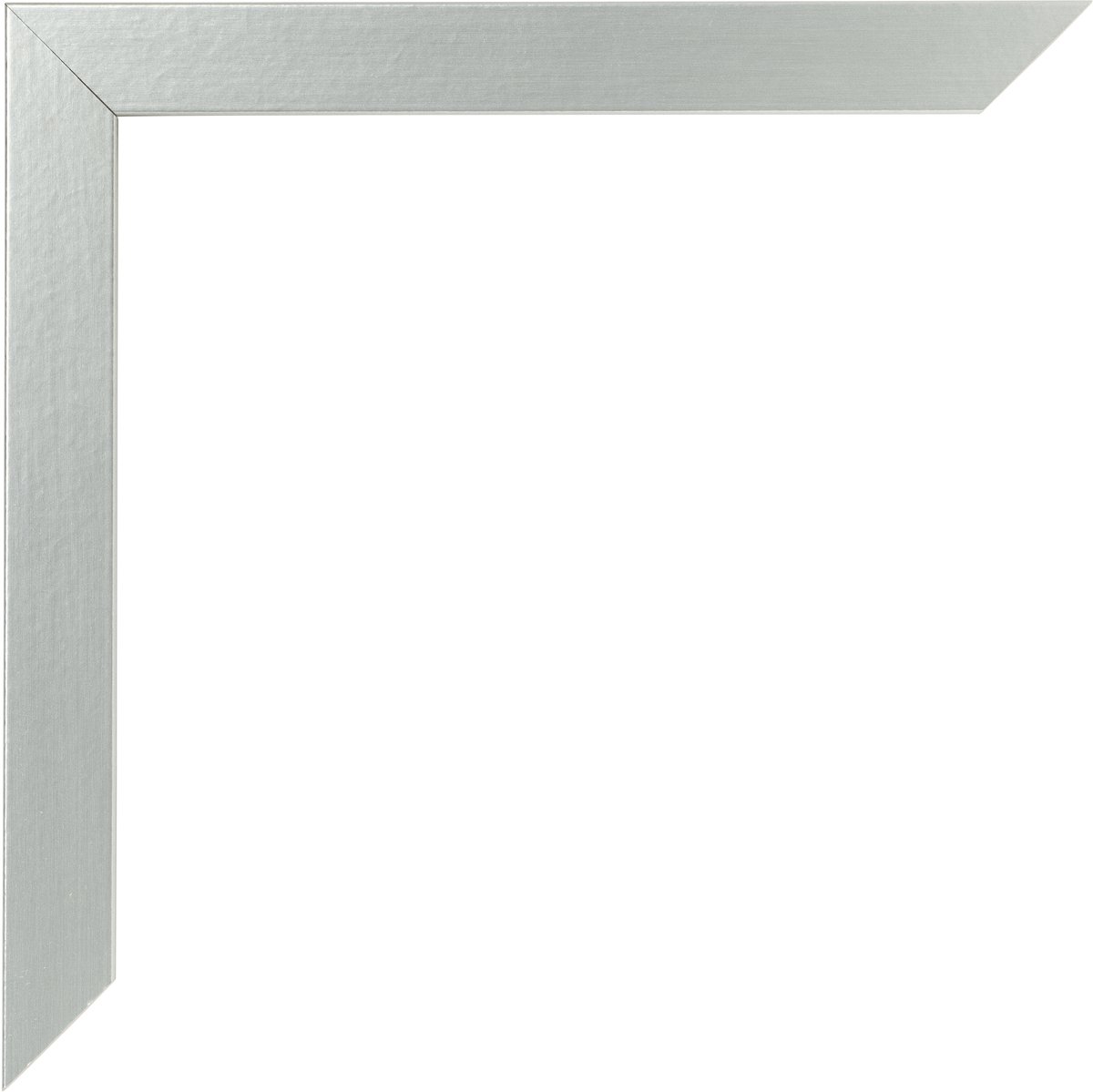 Fotolijst 20x28 cm - MDF - Aluminium Geslepen - Benno