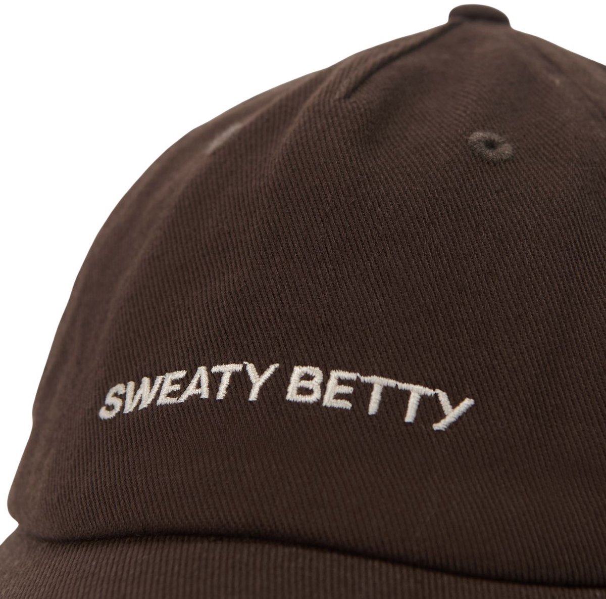 Sweaty Betty Embroidery Cap BRUIN - Maat O/S