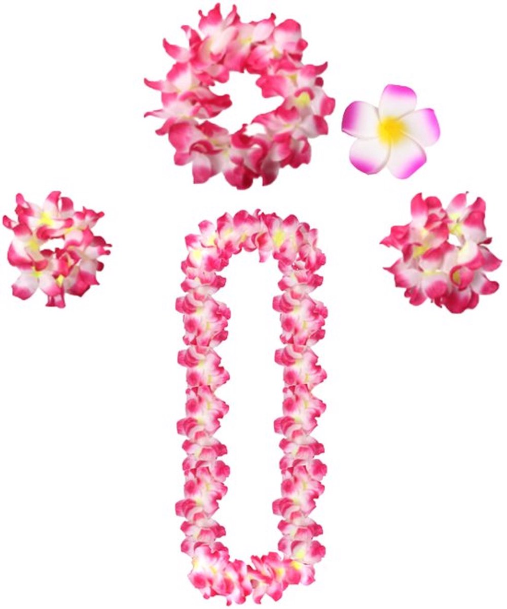 Golden crown - Feest Bloem Ketting Decoratie - Hawaiiaanse Leis