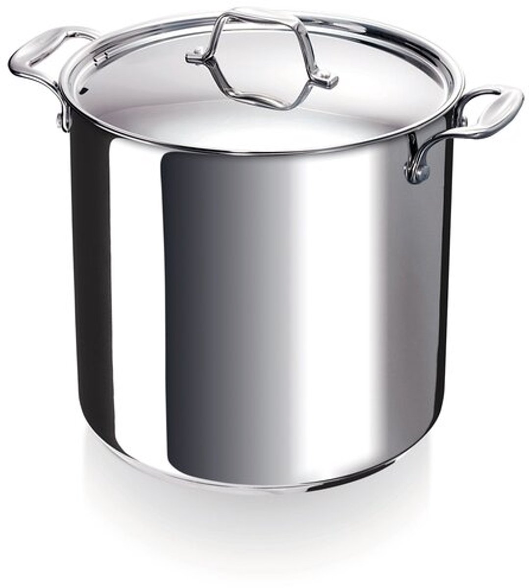 Beka Chef soeppot 24 cm - met Deksel - kookpot 10 liter - RVS - PFAS-vrij - Geschikt voor inductie en vaatwasser