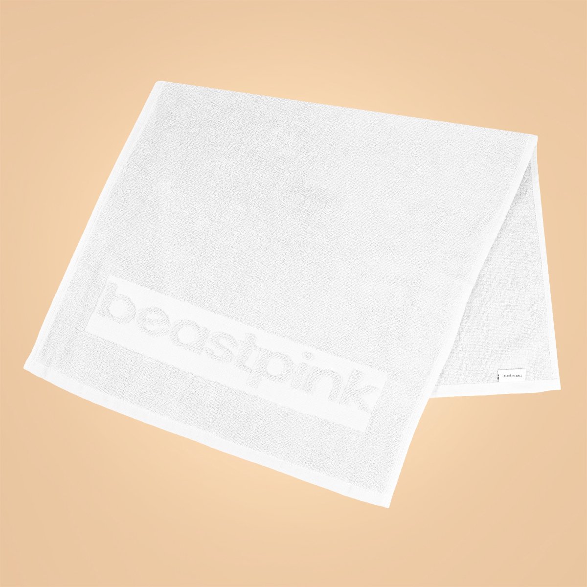 GymBeam Mini Sporthanddoek Wit BeastPink
