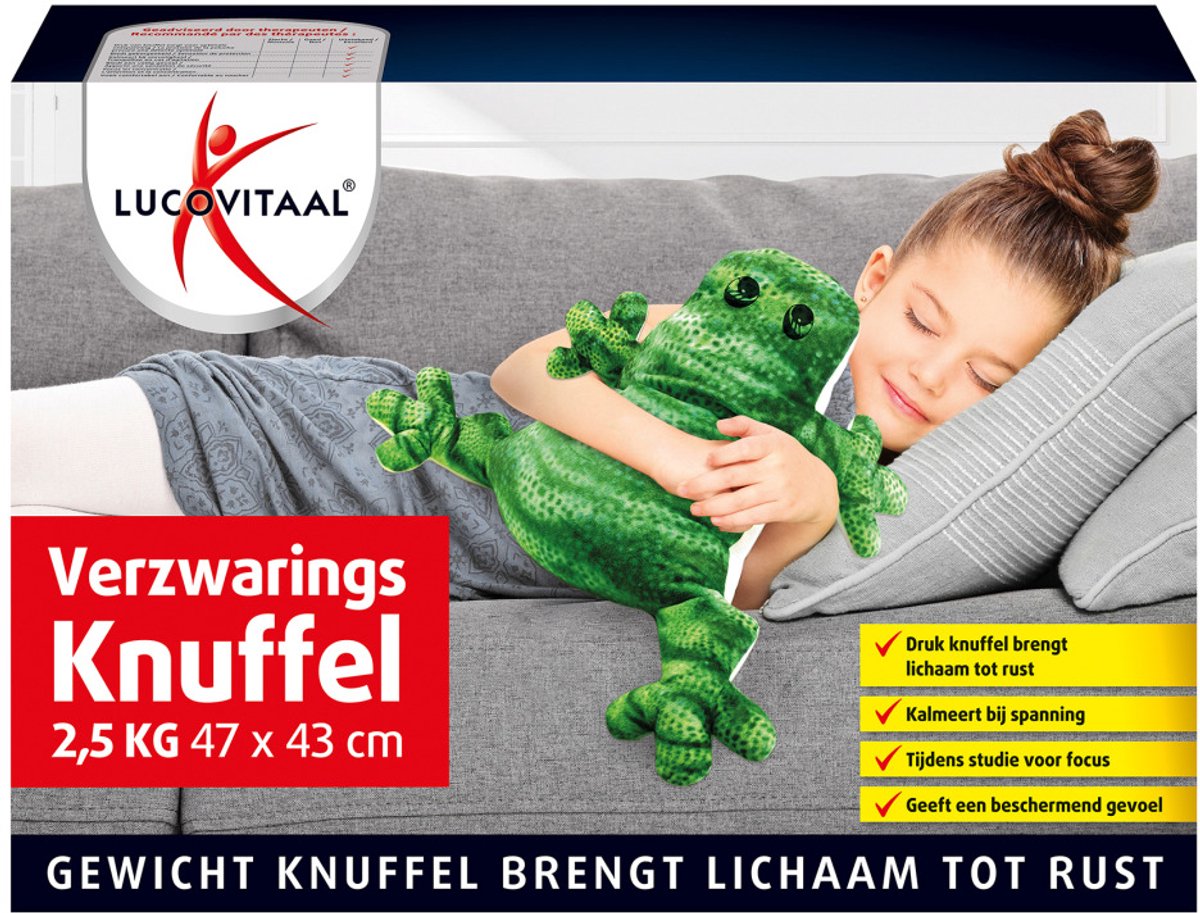 Lucovitaal Verzwaringsknuffel 1ST