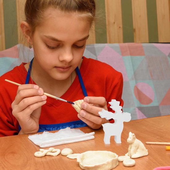 gietvormen, siliconen vorm, Kerstmis, eland, siliconen vorm, kaarshouder, doe-het-zelf eland, gietvorm, kaarshouder, kaarsvormen om te gieten, siliconen gietvormen voor kaarsen, handwerk, — afbeelding 4