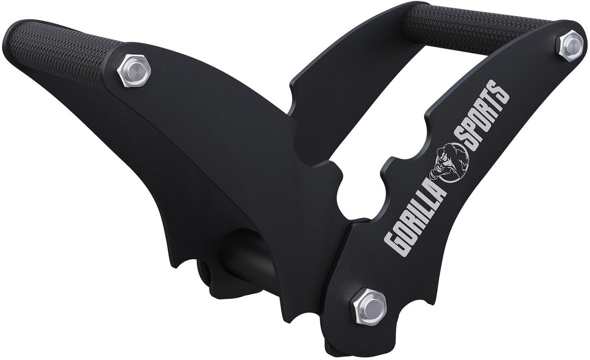 Gorilla Sports T-Bar Row Handgreep - 2-in-1 - Handle - Fitness handgreep - Zwart