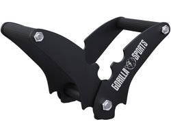 Gorilla Sports T-Bar Row Handgreep - 2-in-1 - Handle - Fitness handgreep - Zwart