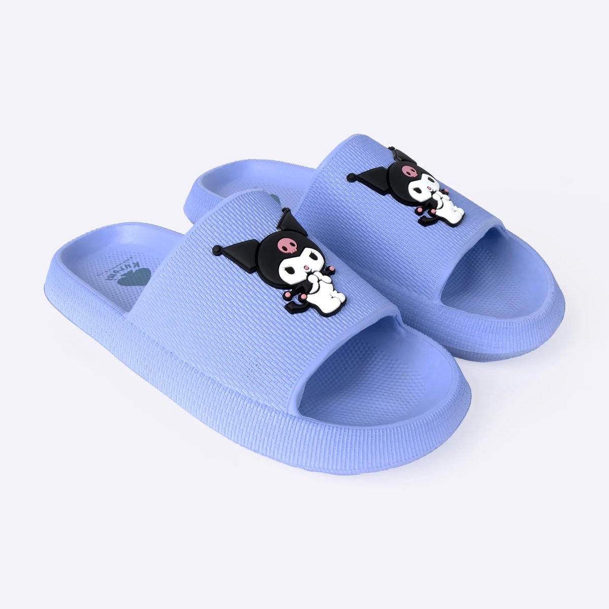 Hello Kitty Kuromi Slippers Dames – Paarse Badslippers – Comfortabel – Officiële Sanrio Merchandise