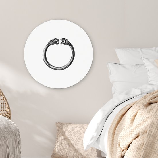 Cercle mural - Cercle mural Inside - ⌀ 60 cm - Plastique - Viking - Ring - Bracelet