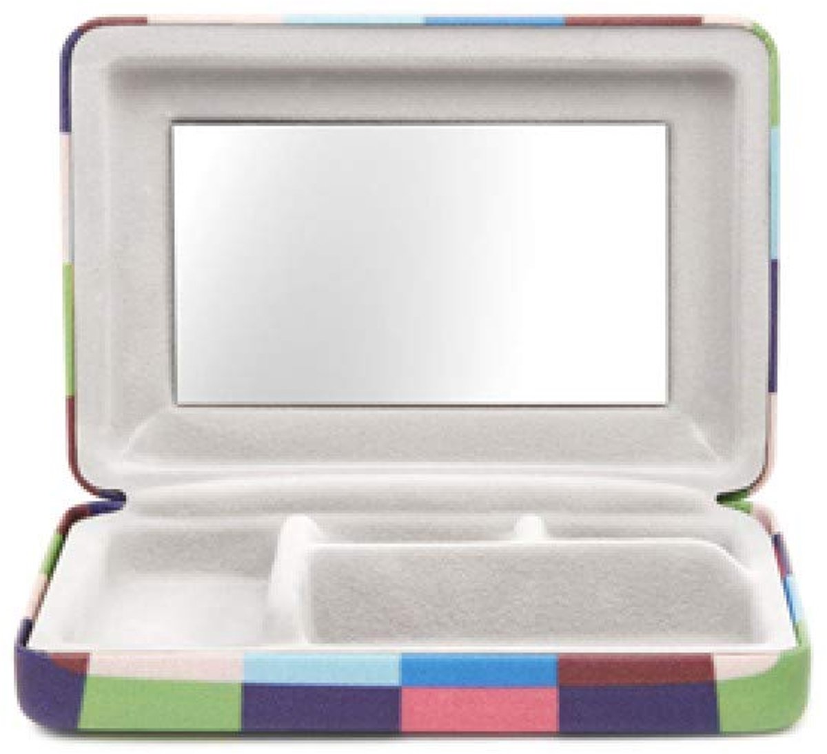 Plaid Travel Sieraden Case