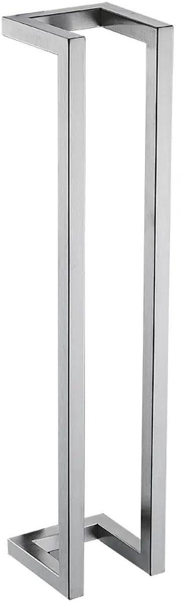 Dual Handdoekrek industrieel 60x12,5x12,5cm Rvs