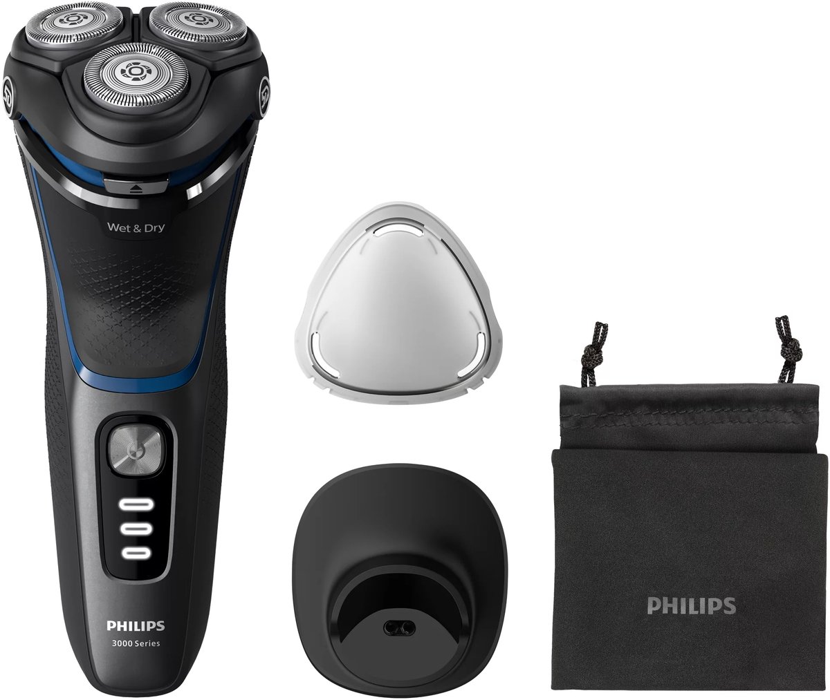 Philips Shaver 3000 Series - S3344/13 - Elektrisch scheerapparaat voor nat en droog scheren