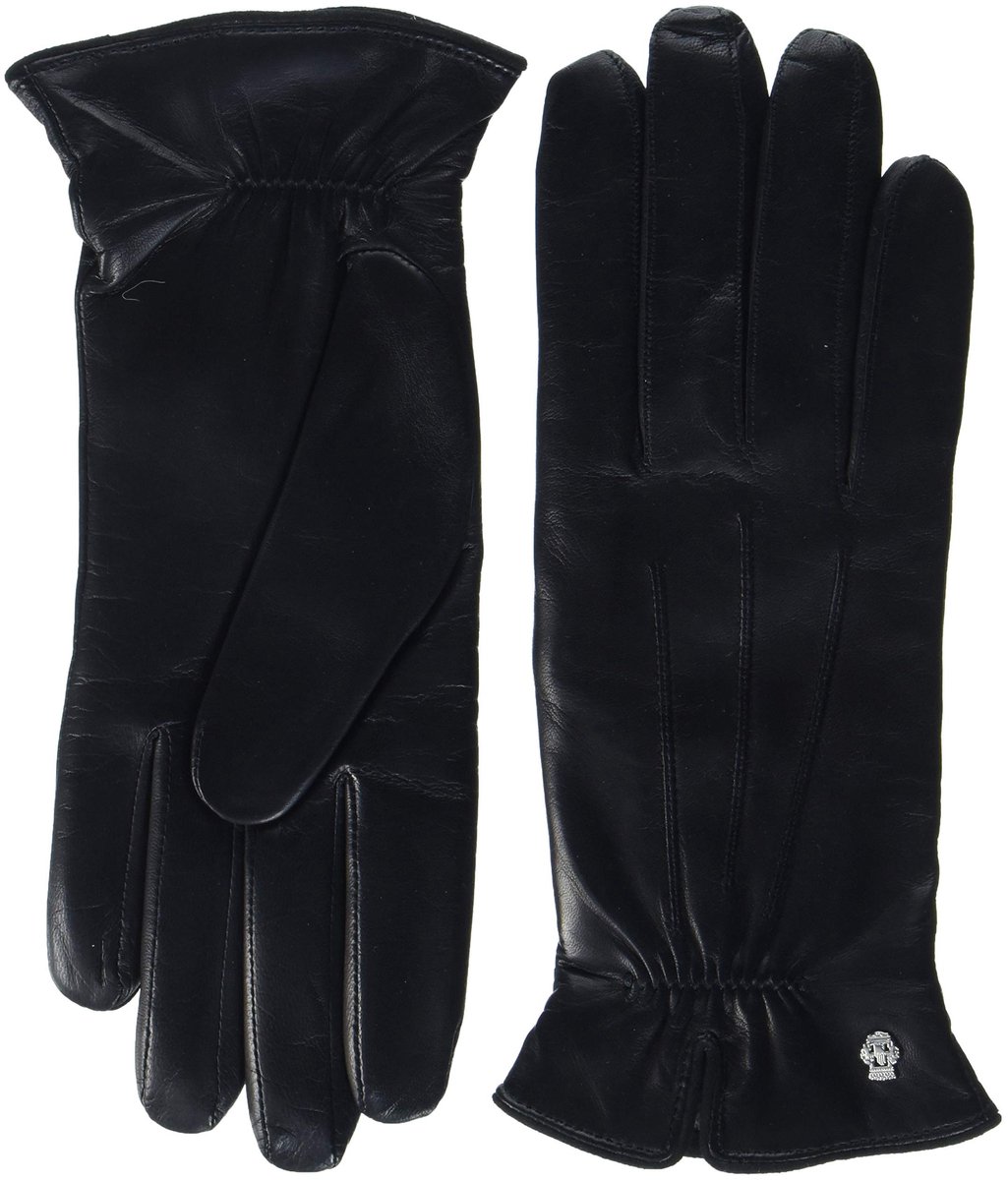 Solidchoice - Dames Classic Geplooide Handschoenen van Leer