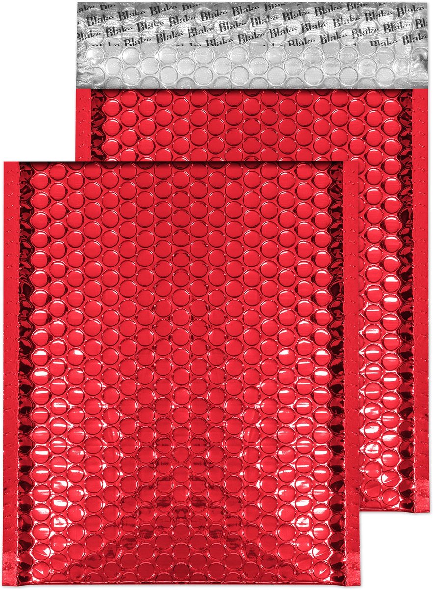 Solidchoice - Set van 100 Gepolsterde Bubble Enveloppen C5+ 250 x 180 mm