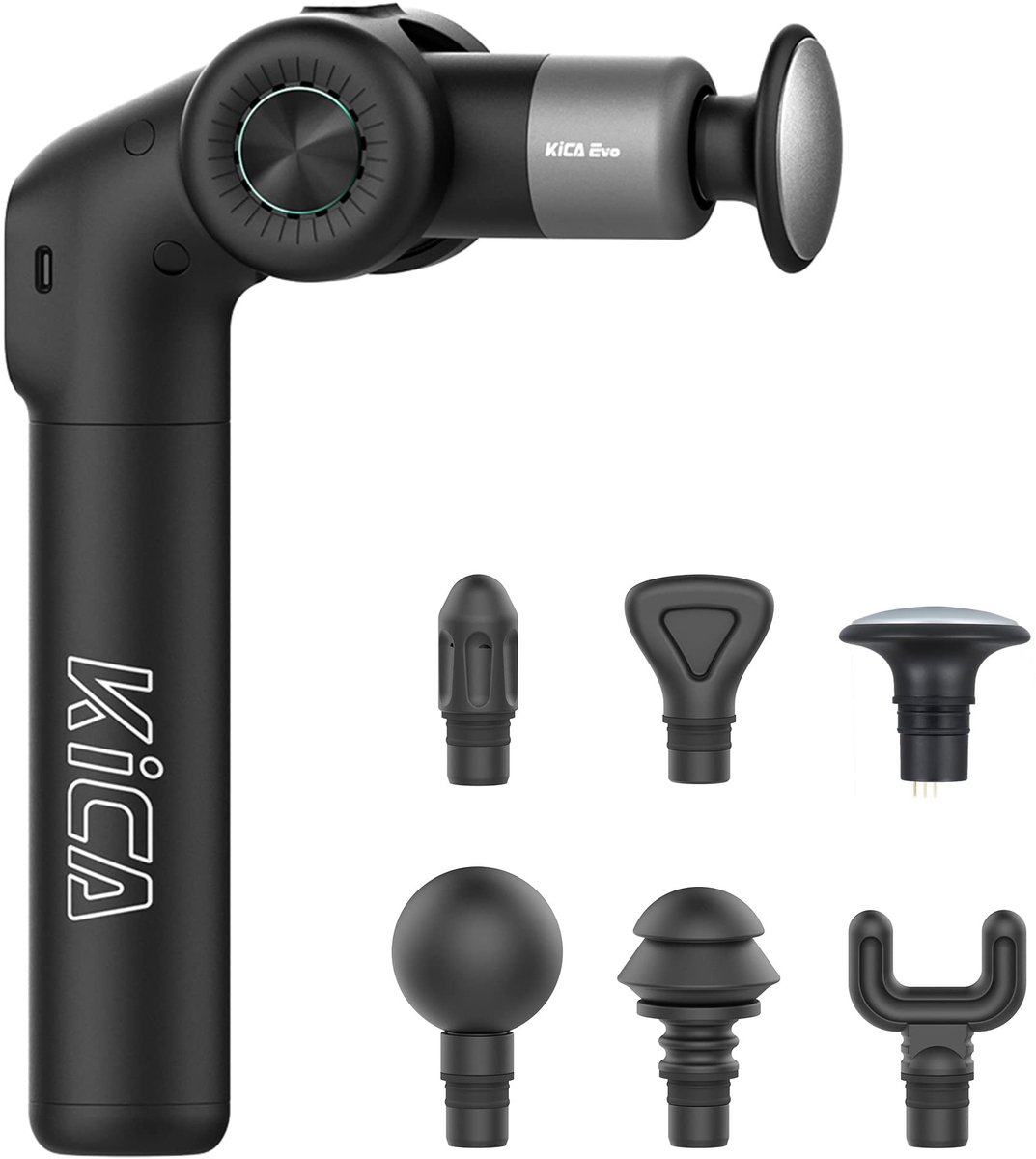 Solidchoice - Verstelbare Massage Gun met 6 Koppen