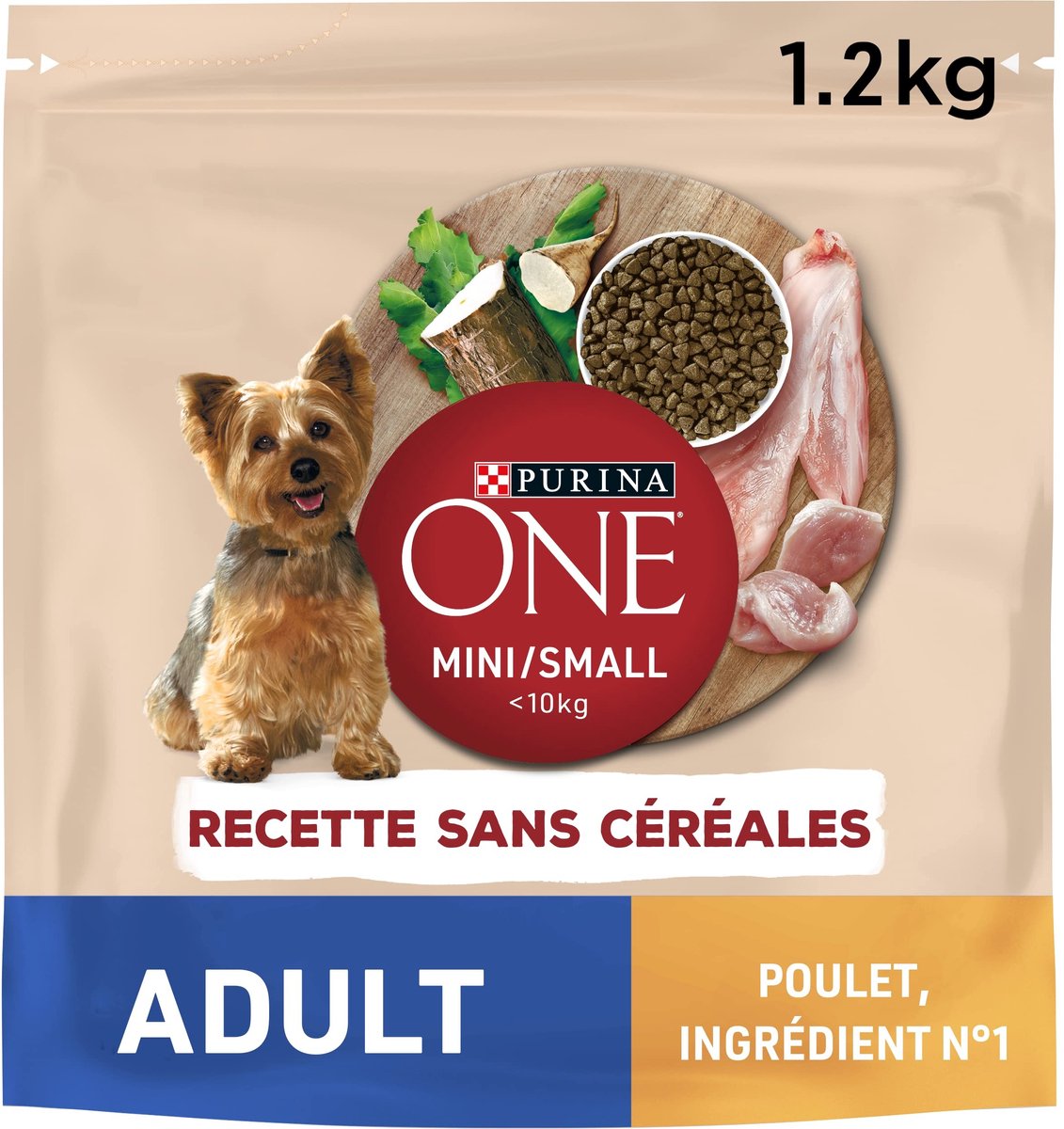 Solidchoice - Graanvrije Droogvoeding met Kip voor Kleine Honden, 1.2 kg