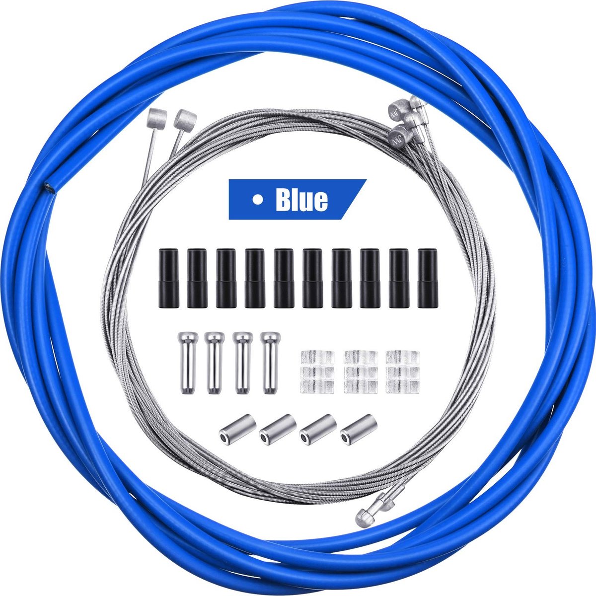 Solidchoice - Set van 4 Universele Remkabels voor Fietsen