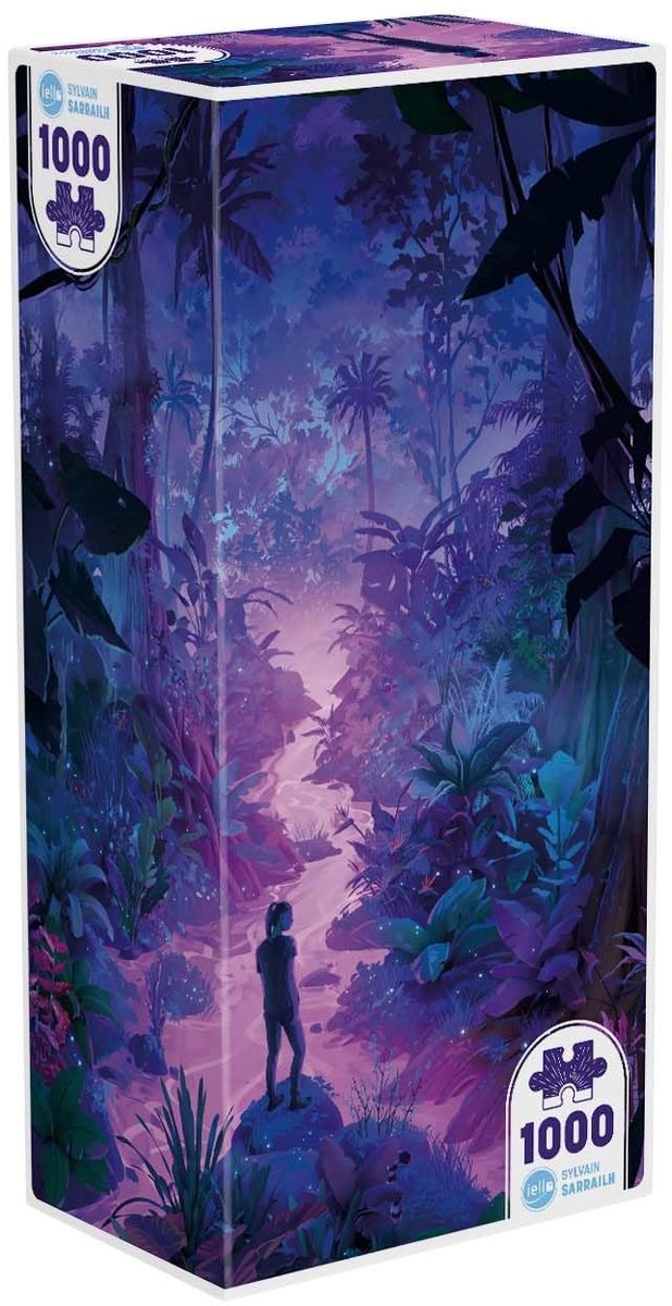 Solidchoice - 1000-delige Puzzel Neon Forest voor Volwassenen