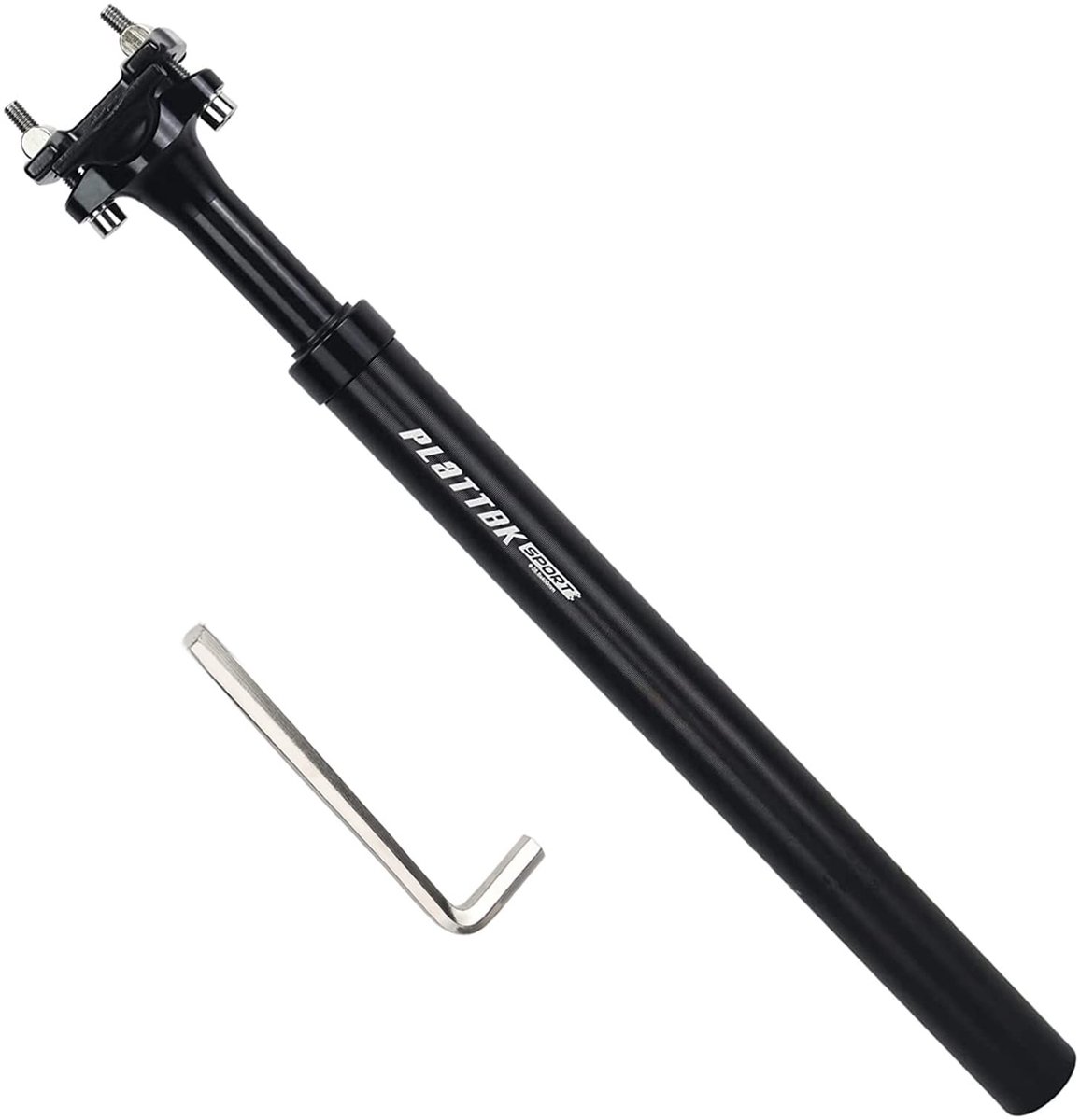 Solidchoice - Geveerde Zadelpen van Aluminium voor Fietsen 27,2/28,6/30,9/31,6 mm