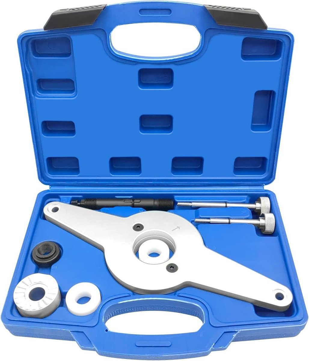 Solidchoice - Gereedschapset voor Krukasdemper, Geschikt voor Diverse Auto's, Inclusief Installatietools