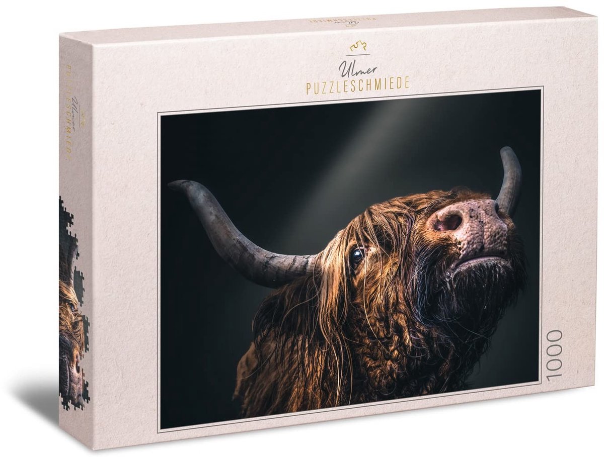 Solidchoice - Puzzel 'Yak' met 1000 Stukken van het Hooglanddier
