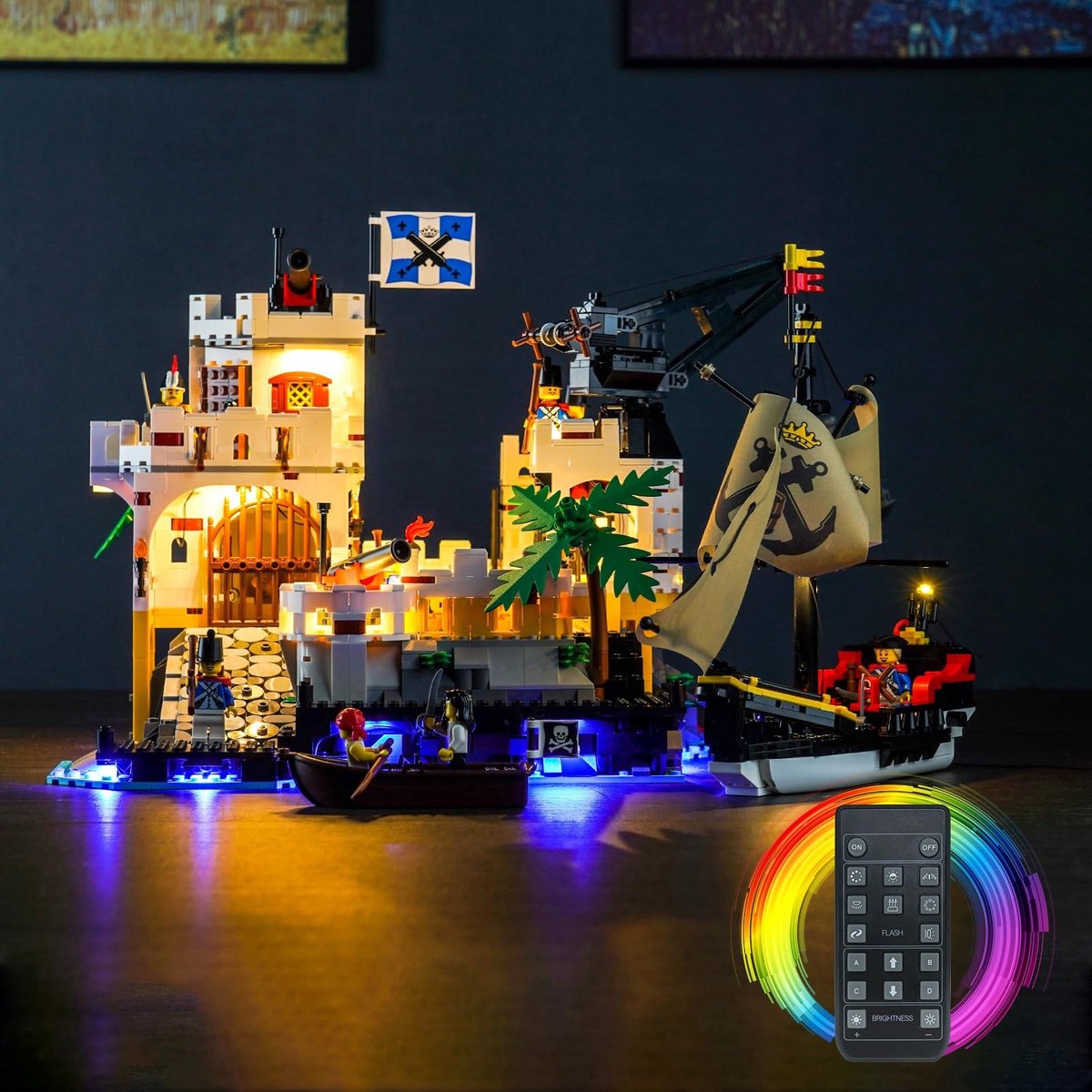 Solidchoice - LED Verlichtingsset voor Creatieve Lego Modellen met Afstandsbediening