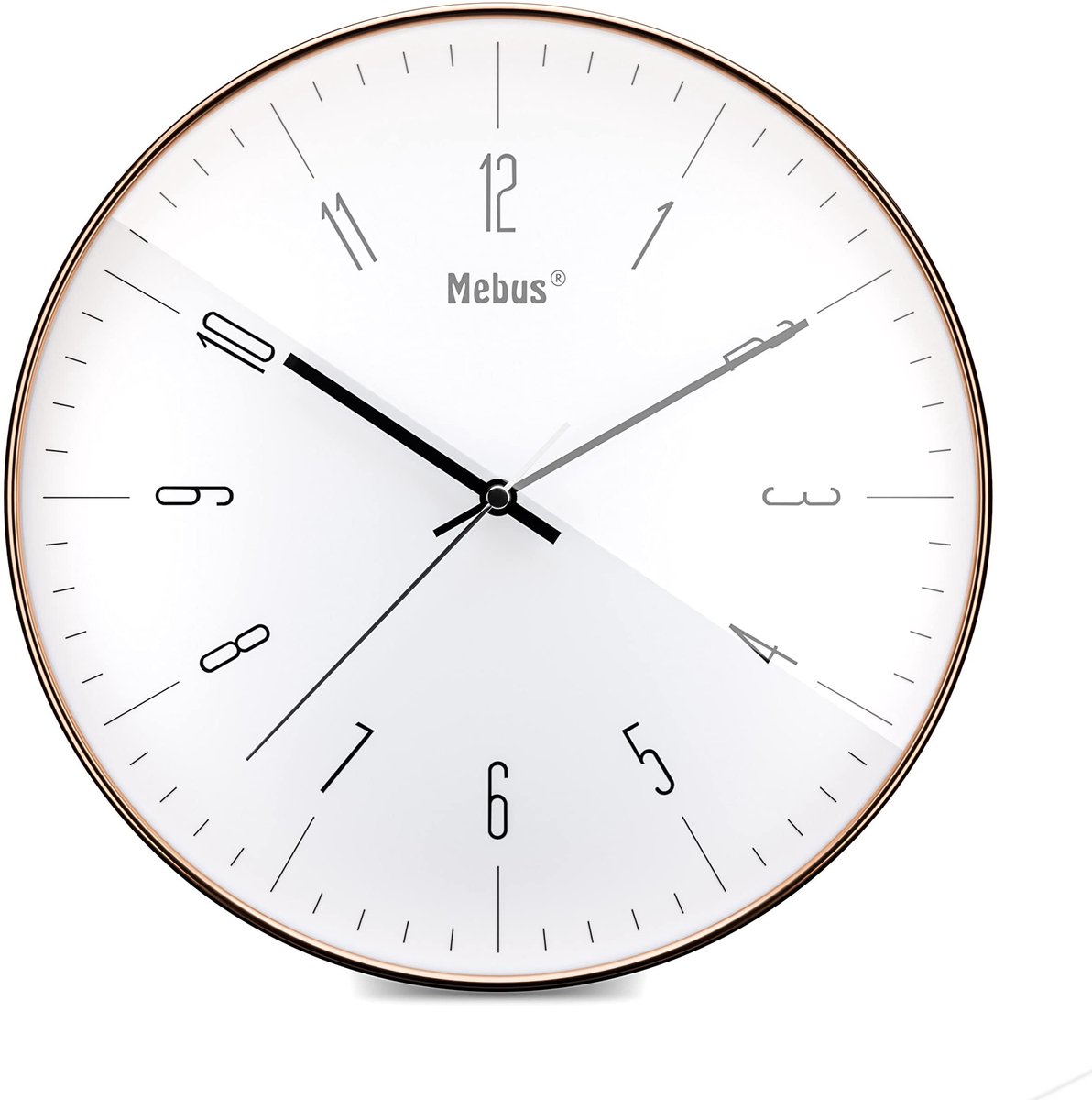 Solidchoice - Moderne Wandklok met Groot Display 30 CM