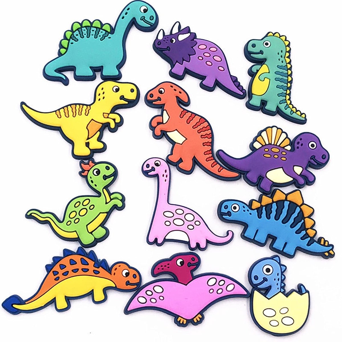 Solidchoice - 24 Stuks PVC Schoen Charms voor Kinderen