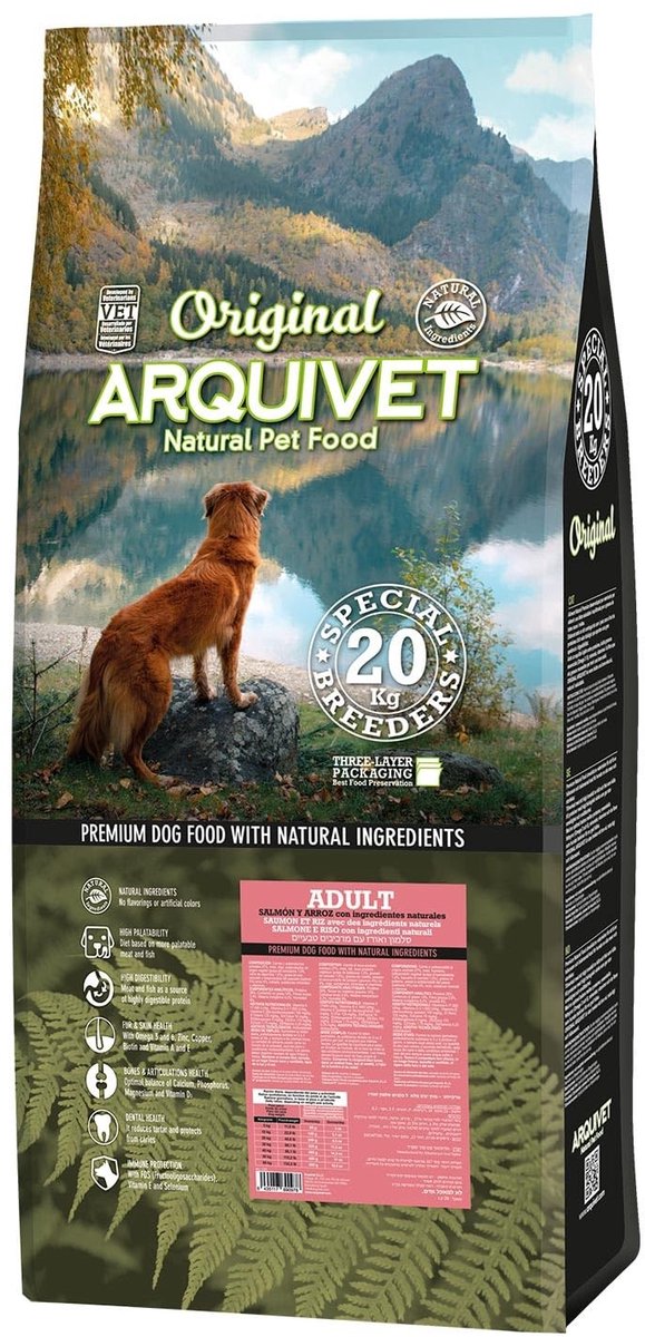 Solidchoice - Volledig Voer voor Volwassen Honden met Zalm en Rijst