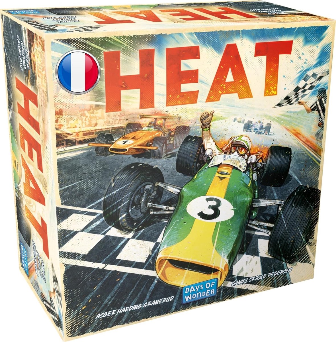 Solidchoice - Heat Bordspel voor 1 tot 6 Spelers
