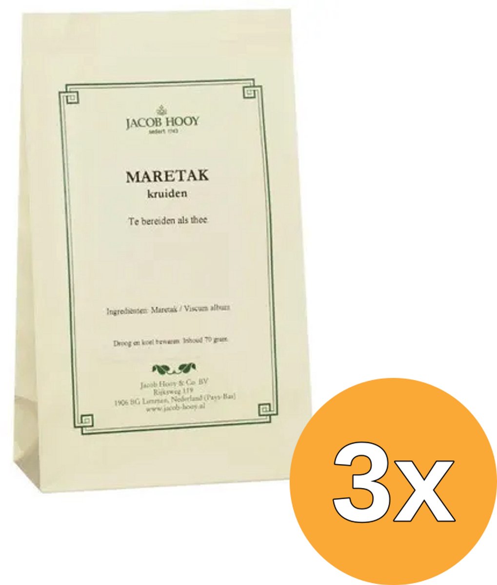 3x Jacob Hooy Maretak (70 gr)
