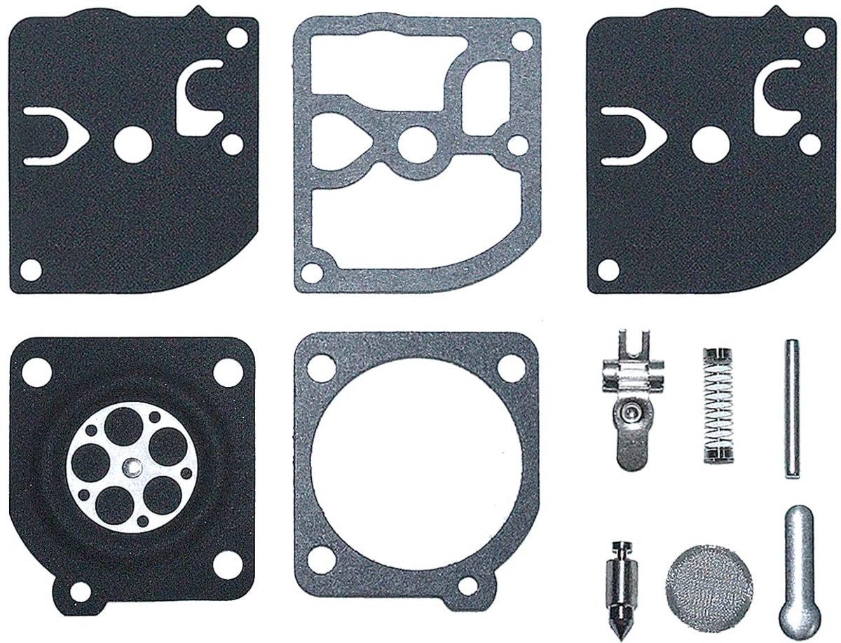 Carburateur Pakking Set - Reparatieset Kettingzaag - Motoronderhoud Uitvoeren - Complete Revisie Kit - 10.8 x 9.8 x 1.4 cm