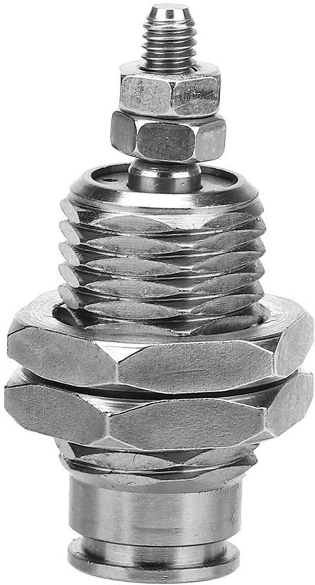 Luchtcilinder Professioneel Ontwerp - Mini-Cilinder - Enkelwerkend - Buitendraad - 6/10/15 mm Boring - 0,2/0,15~0,7 Mpa - Persluchtcilinder