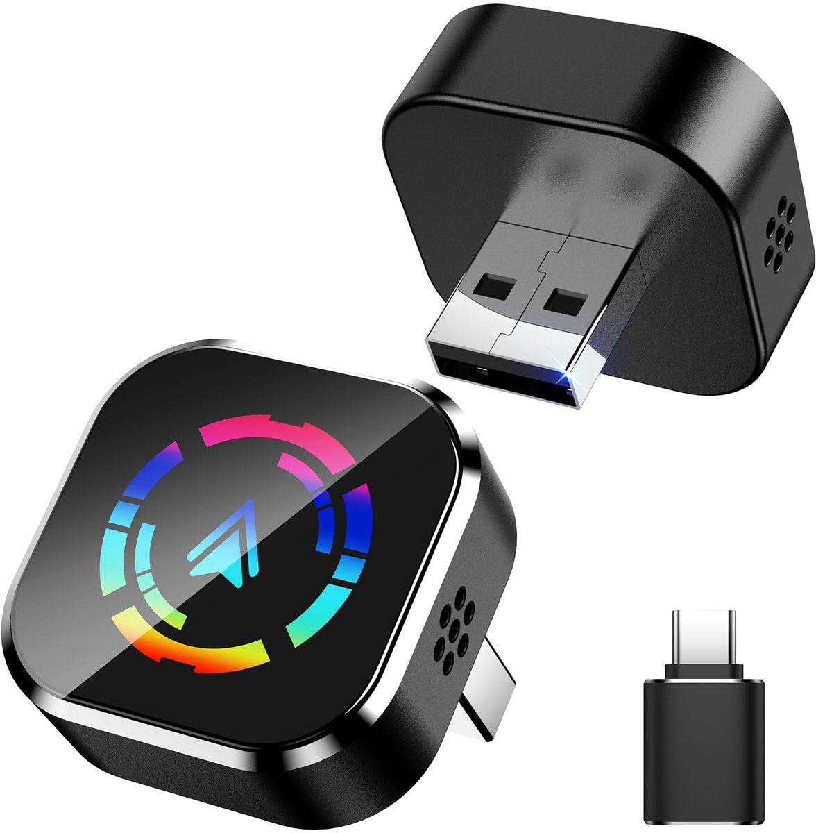Solidchoice - Draadloze CarPlay Adapter voor iPhone met Plug & Play Functie