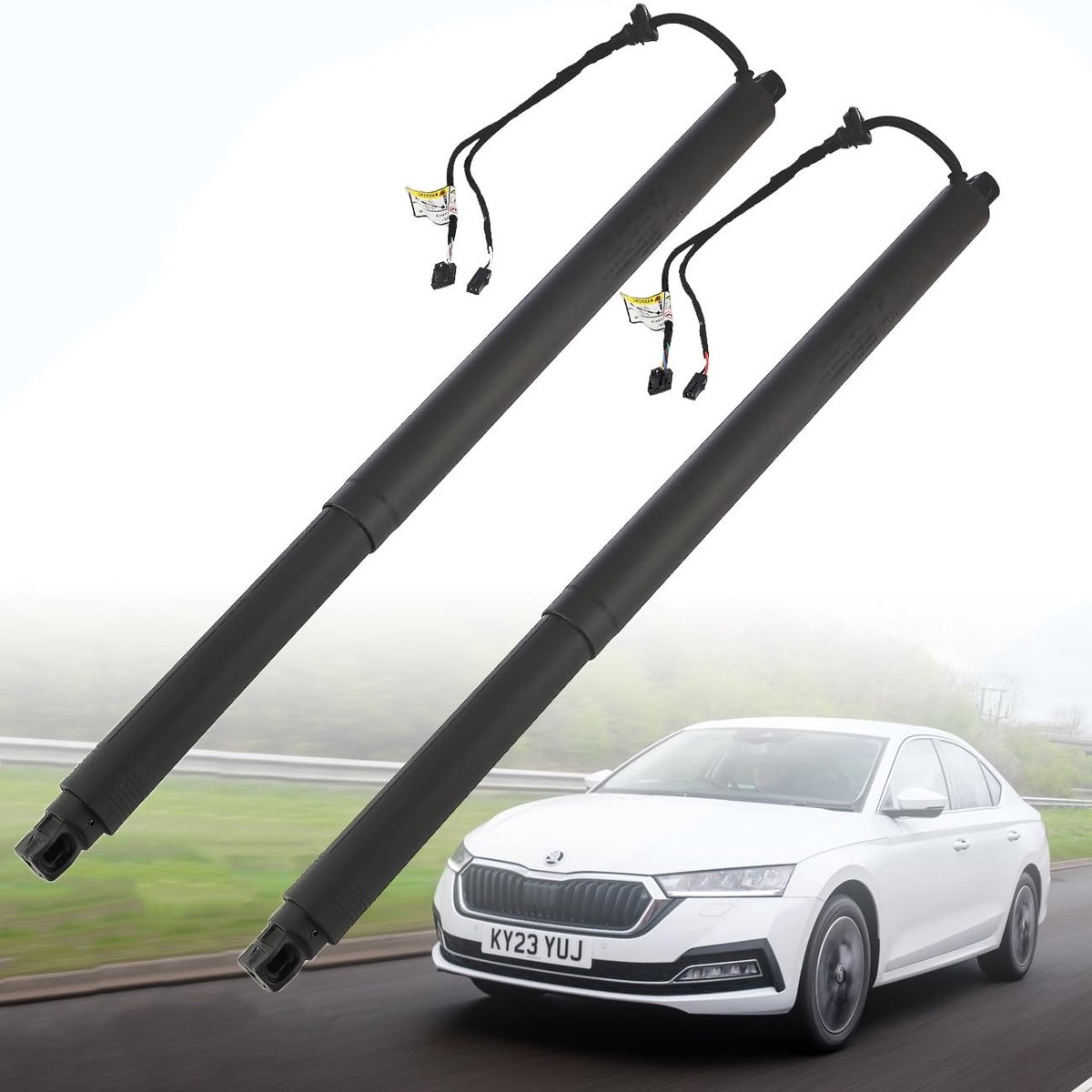 Solidchoice - Gasdrukveer voor Skoda Octavia III Combi