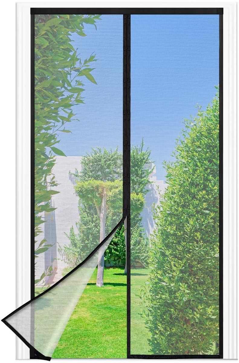 Solidchoice - Magnetisch Vliegenraam voor Deur 90 x 240 cm