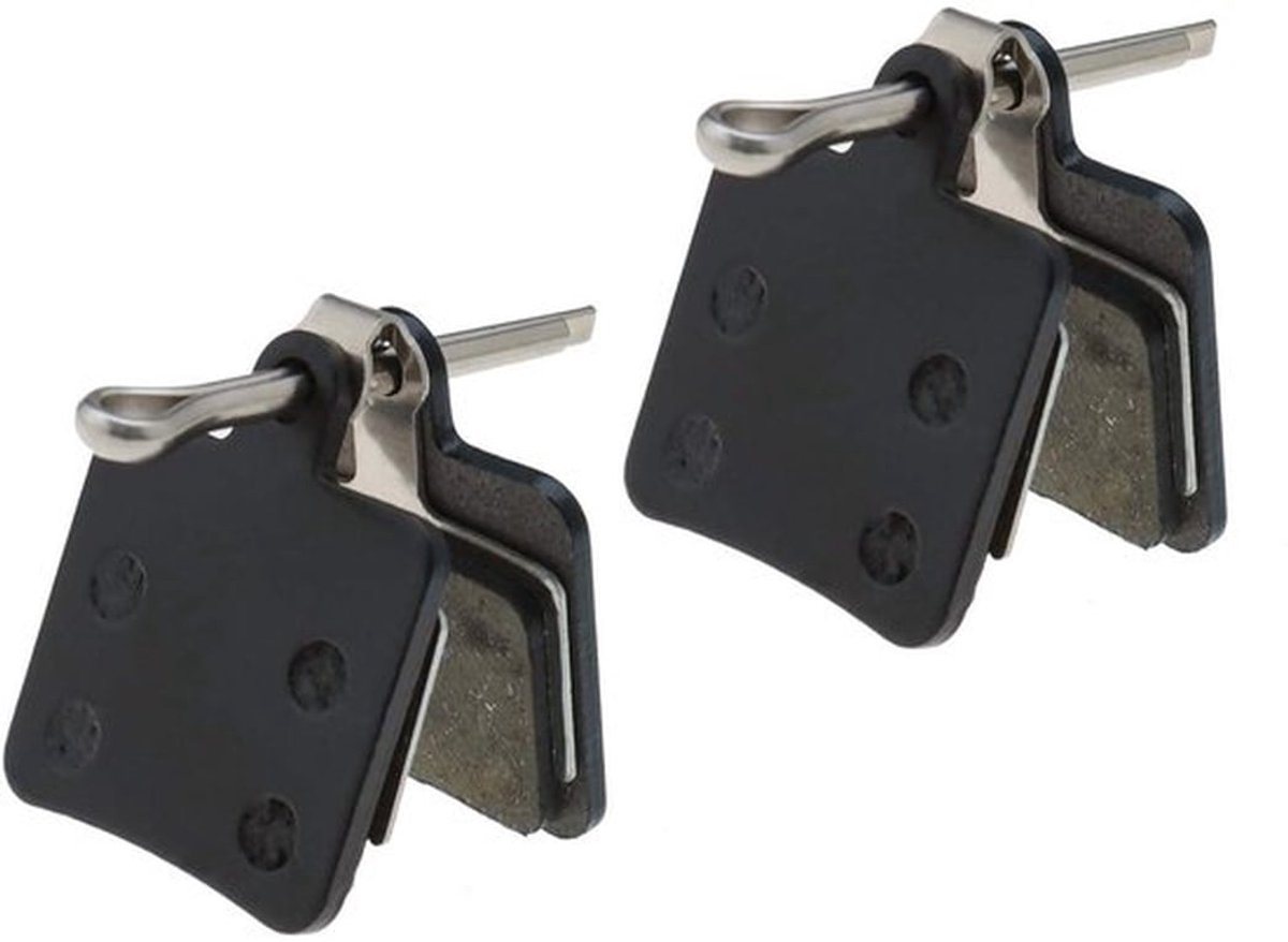 Schijfrem Pads - 2 Paar Semi-Metalen Remblokken - Geschikt voor Hope Mini DB102/DB105 - Geluidsarm - Duurzaam - 26,5 x 23,5 mm